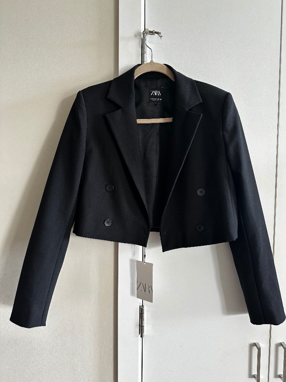 Zara cropped coat